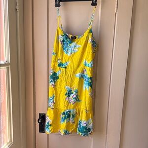 Yellow Floral Sundress